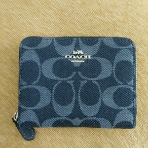 Denim Coach wallet